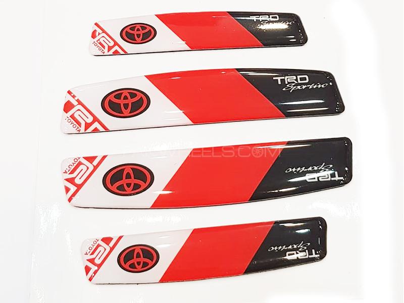 Door Guards - TRD Red And White Image-1