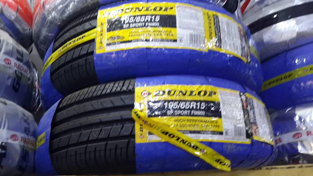 New Dunlop Thailand Tyre 195/65 R15 Corolla ,Civi r Image-1