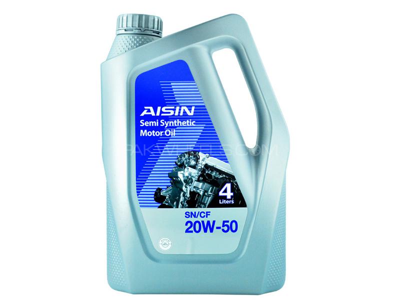 Aisin Semi Synthetic 20W-50 - 4 Litre Image-1