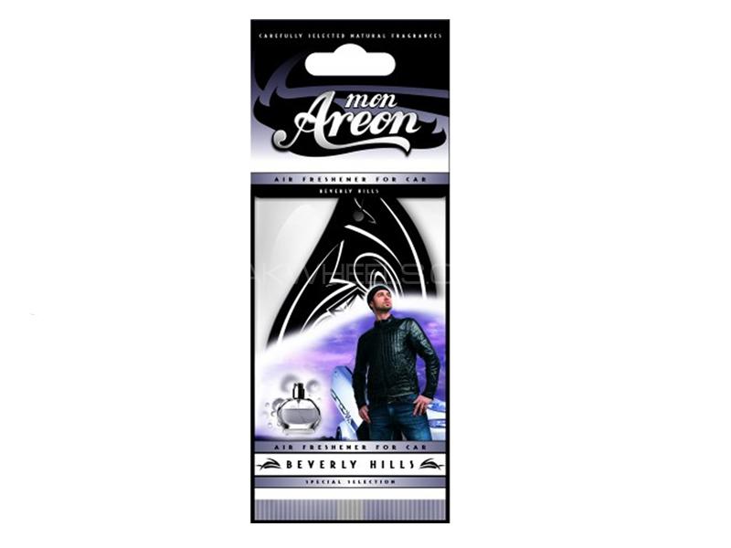 Dry Air Freshener Perfume Card Mon Areon - Beverly Hills Image-1