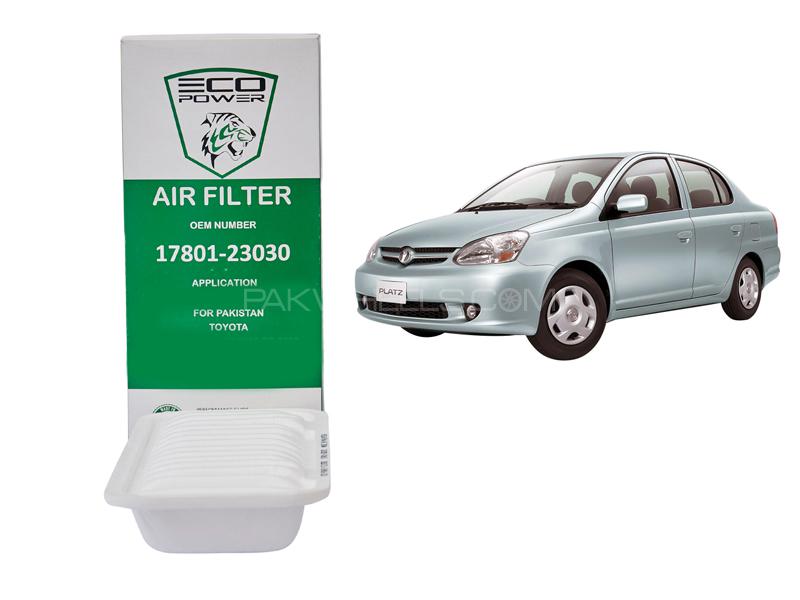 Eco Power Air Filter For Toyota Vitz Platz 1999-2005 Image-1