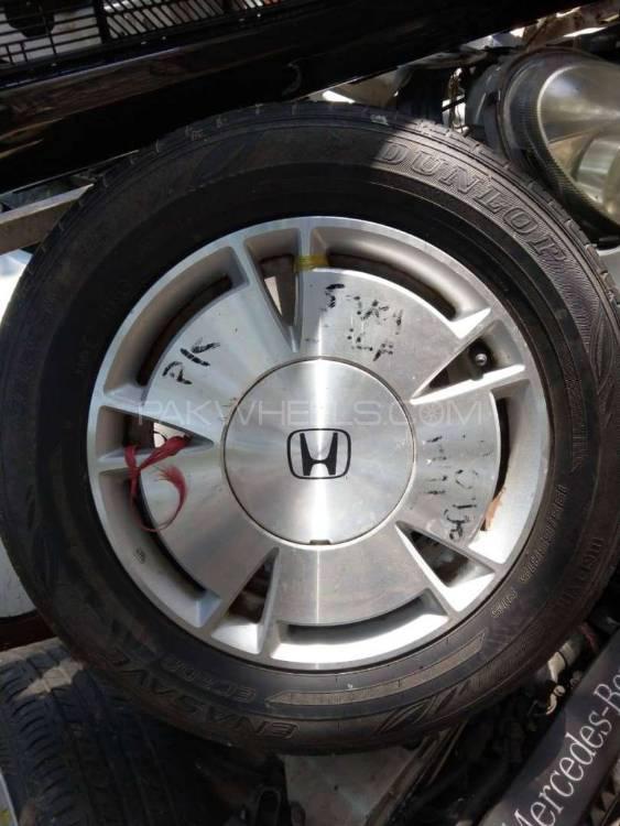 Honda Civic Reborn Standard Wheel Rim + Tyre Dunlop 195/65/15 15 Inch Image-1