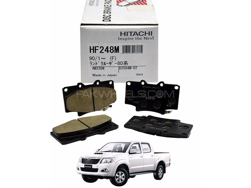 Hitachi Front Brake Pad For Toyota Vigo 2005-2012 - HF248M Image-1