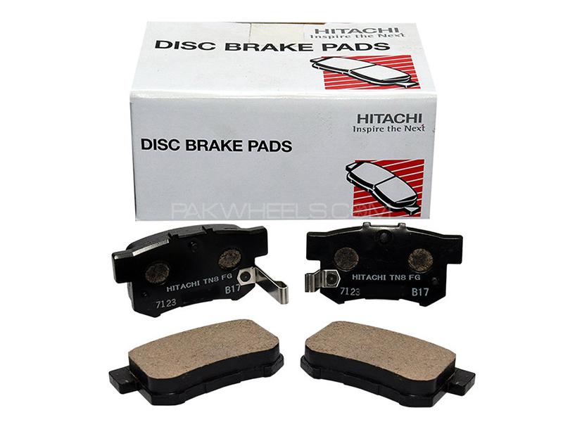 Hitachi Rear Brake Pad For Toyota Isis 2004-2009- HF606M Hitachi Rear Brake Pad For Toyota Isis 2004-2009- HF606M Image-2