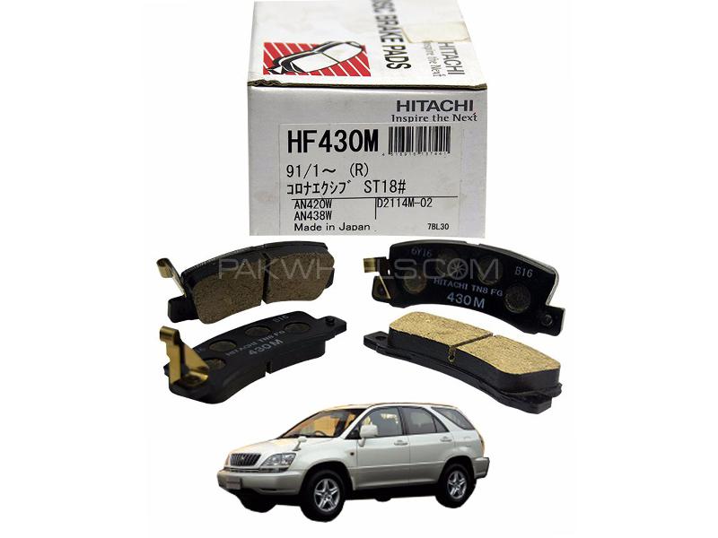 Hitachi Rear Brake Pad For Toyota Harrier 1997-2003 Mcu15 - HF430M Image-1