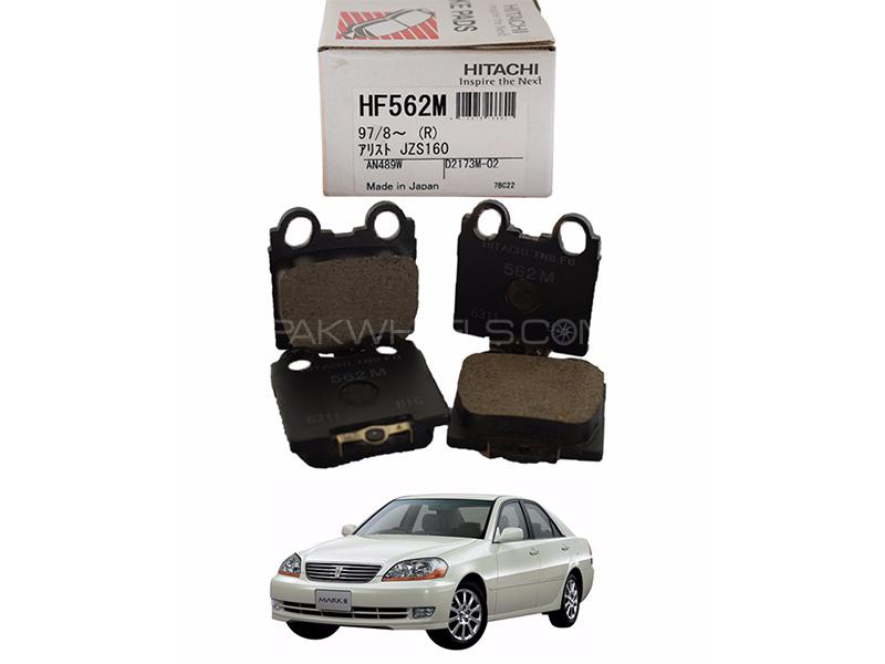 Hitachi Rear Brake Pad For Toyota Mark 2 Grande 2000-2005 - HF562M Image-1