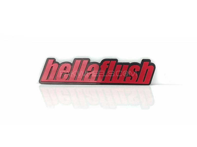 Hella Flush Plastic Pvc Emblem Image-1
