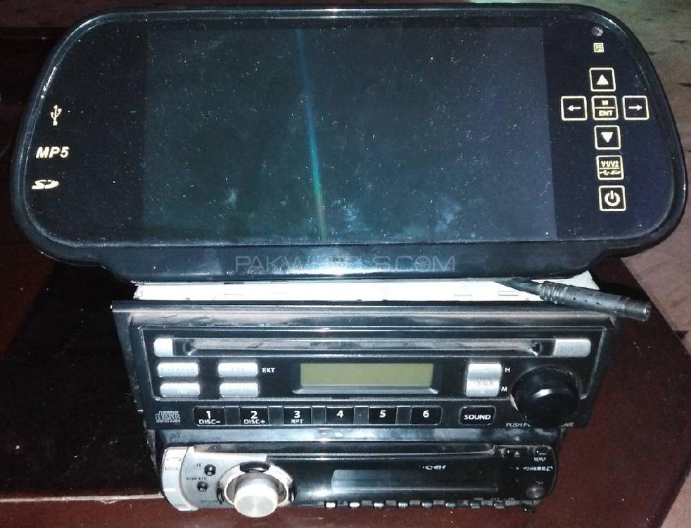 Japanese pioneer+Japanese cd fm player +mp5 player Image-1