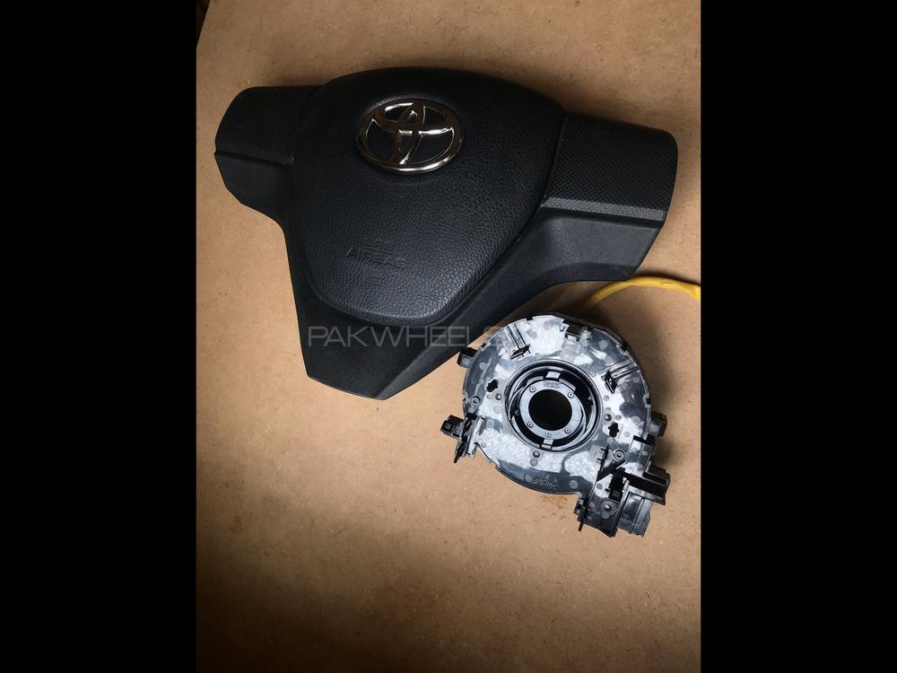 Corolla Steering Horn Airbag Cover with Charkhi Image-1