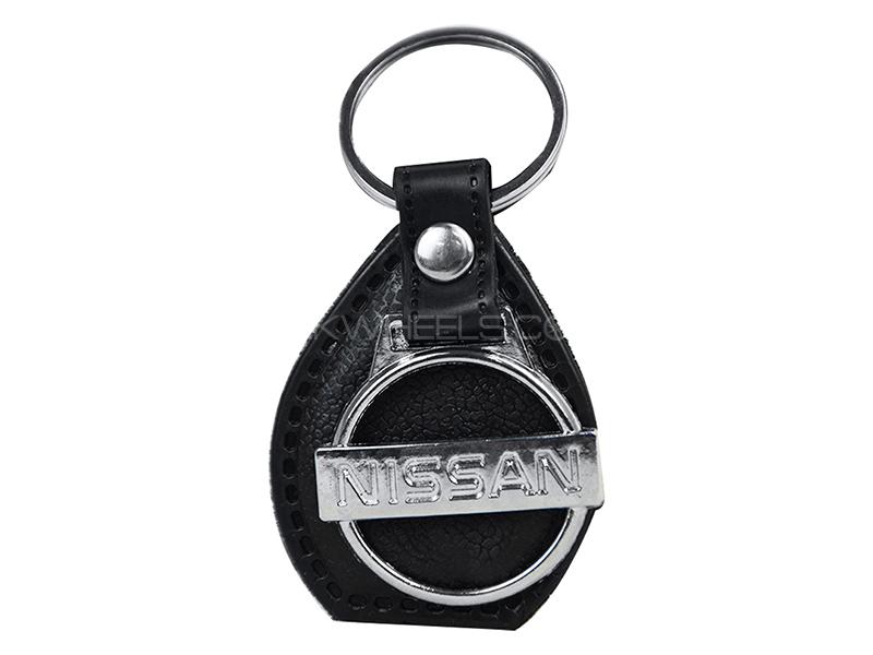 Leather Keychain - Nissan Image-1