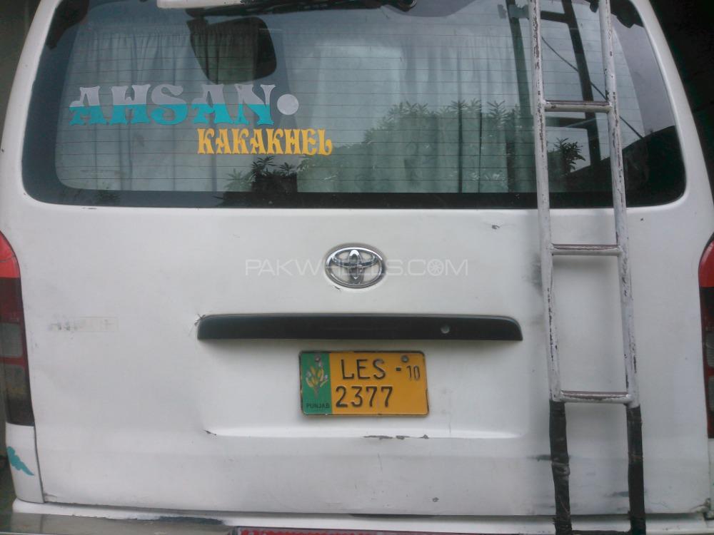 Toyota Hiace 2008 for Sale in Nowshera cantt Toyota Hiace 2008 for Sale in Nowshera cantt Image-13