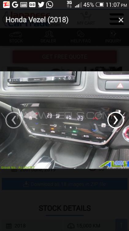Honda Vezel 2018 for Sale in Islamabad Honda Vezel 2018 for Sale in Islamabad Image-6
