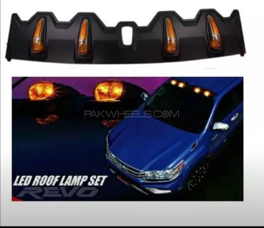 Toyota Hilux Revo Roof Top Lights Orange LED Amber Set Humme Image-1