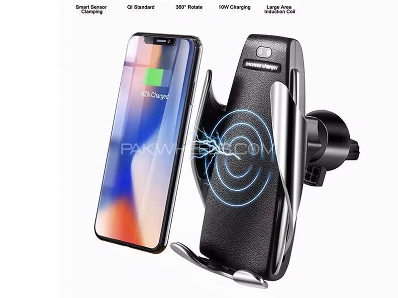 Universal Smart Wireless Mobiles Car Charger With Touch Sensor Image-1