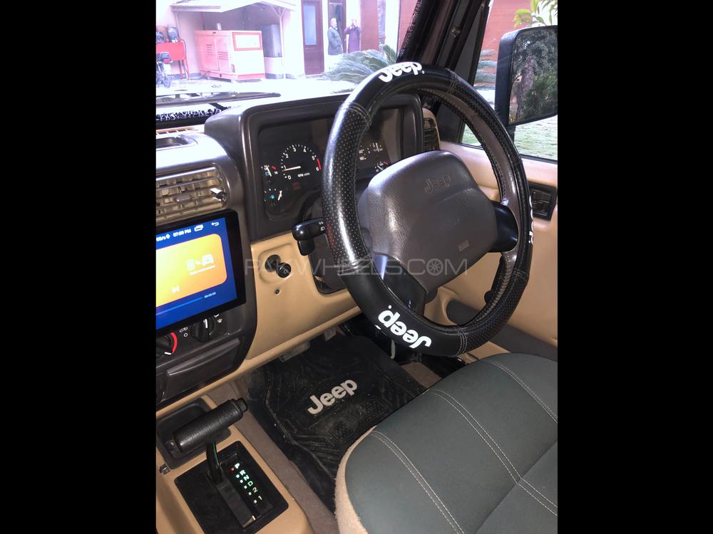 Jeep Wrangler 1999 for Sale in Lahore Jeep Wrangler 1999 for Sale in Lahore Image-16