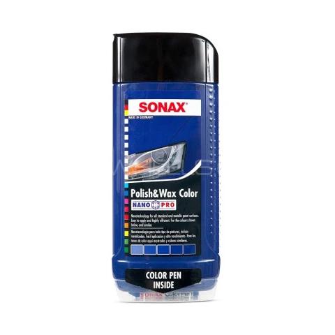 Sonax Polish & Wax Colour Nano Pro (Blue) Image-1