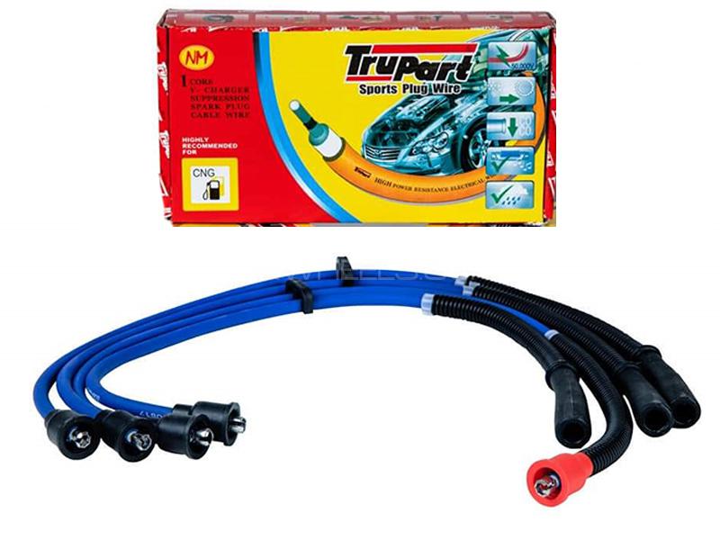 Trupart Sports Plug Wire For Mitsubishi Mini Pajero Turbo 1994-2012 - PW-119-LB 8MM