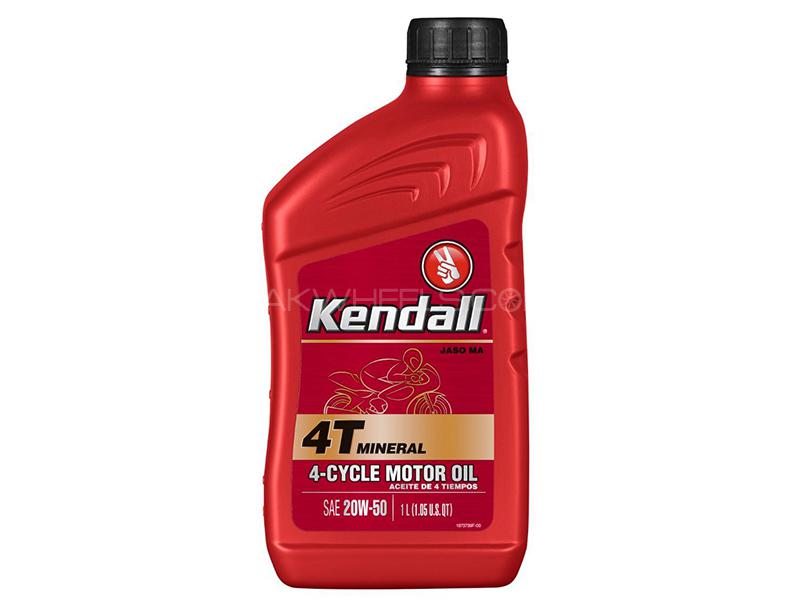 Kendall 4T 20W-50 Mineral - 1 Litre | Engine Oil Image-1