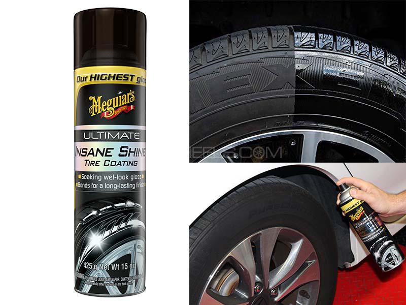 Meguiar's Ultimate Insane Shine Tire Coating 15oz for sale in Lahore Image-1