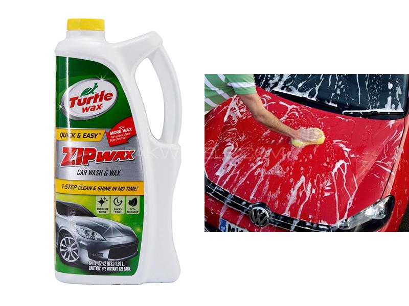 Turtle Zip Wax Car Wash - 1.89L for sale in Lahore Image-1
