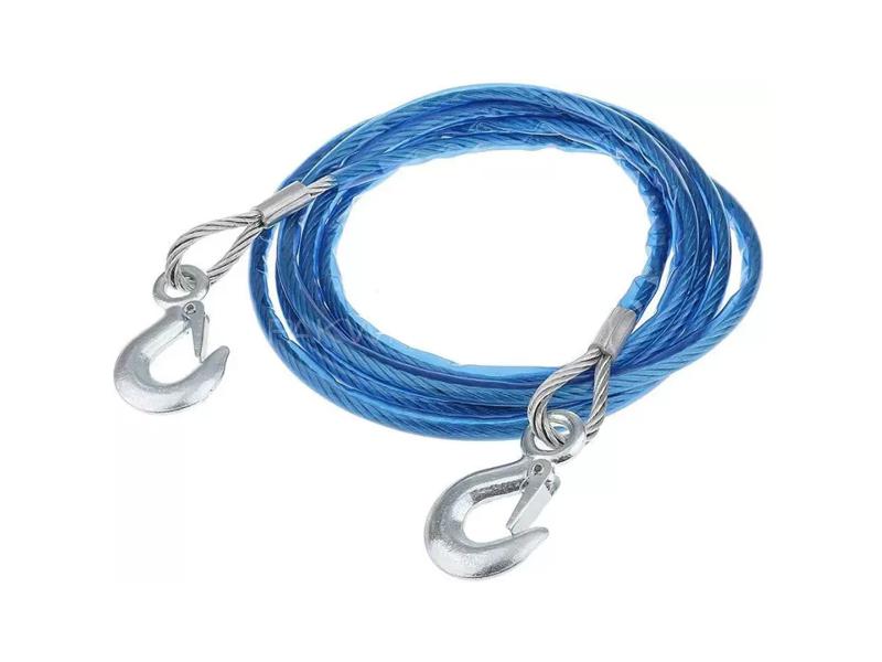 Car Sos Tow Chain Metal Blue 10mm for sale in Lahore Image-1