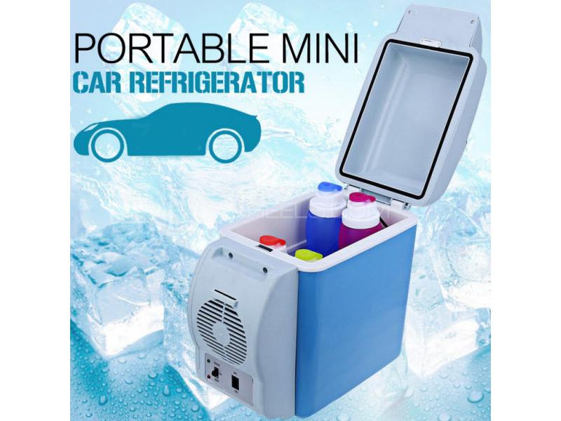 Car Portable Fridge Multi Cool And Warm Storage box 6L Image-1