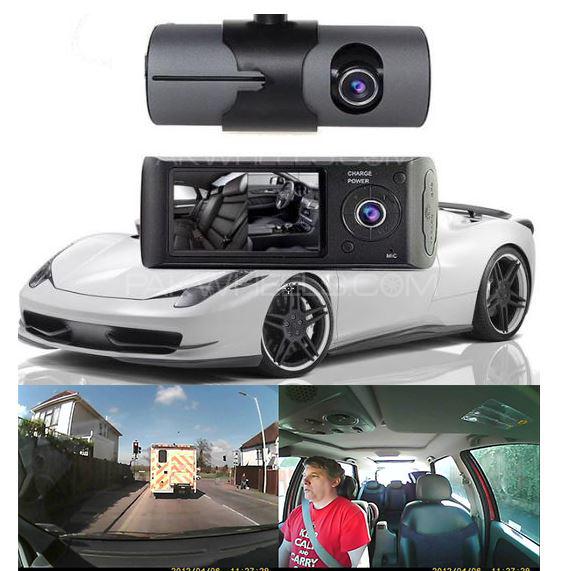 2020 NEW R300 DUAL LENS DASH CAMERA FRONT IN CAR Night Vision CAM Image-1