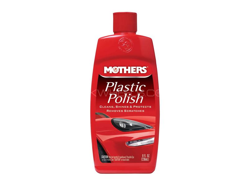 Mothers Plastic Polish 8 oz  Image-1