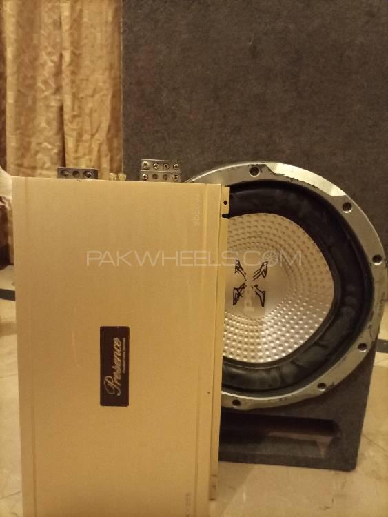 Sony xplod woofer Amplifier Presence Audiophile series Image-1