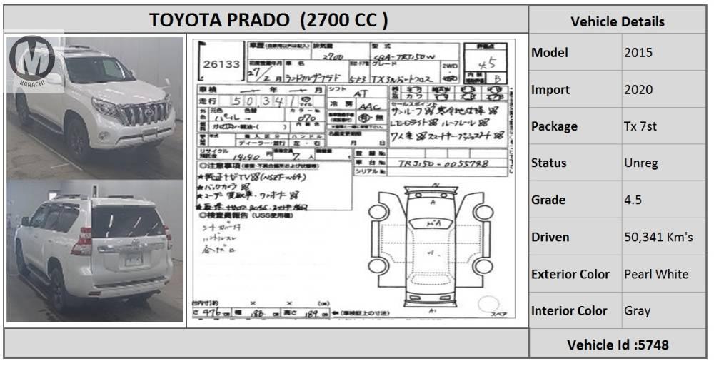 Toyota Prado 2015 for Sale in Karachi Image-1