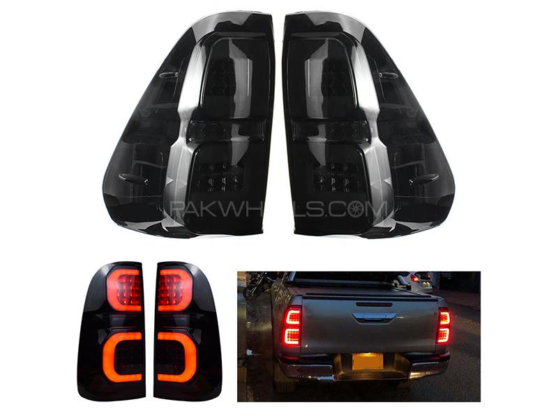 Toyota Hilux Revo 2016-2020 Tail Light - Smoke Image-1