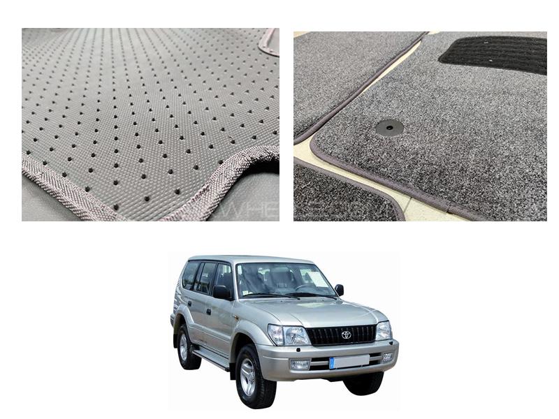 Toyota Land Cruiser Fj90 Premium Carpet Floor Mats Grey 5pcs Toyota Land Cruiser Fj90 Premium Carpet Floor Mats Grey 5pcs Image-2