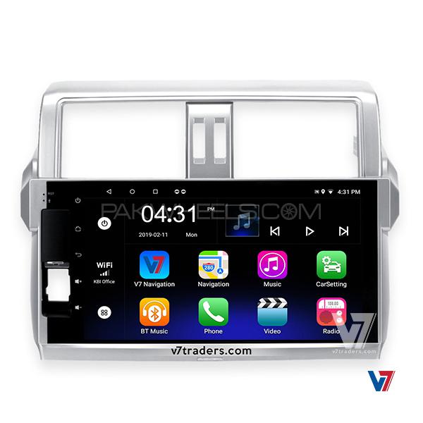 V7 Land Cruiser Prado 2014-15 10" Android LCD Navigation DVD GPS Image-1