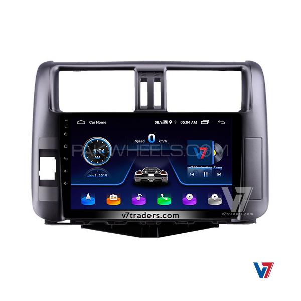 V7 Toyota Land Cruiser Prado 2010-15 Android LCD GPS Navigation DVD Image-1