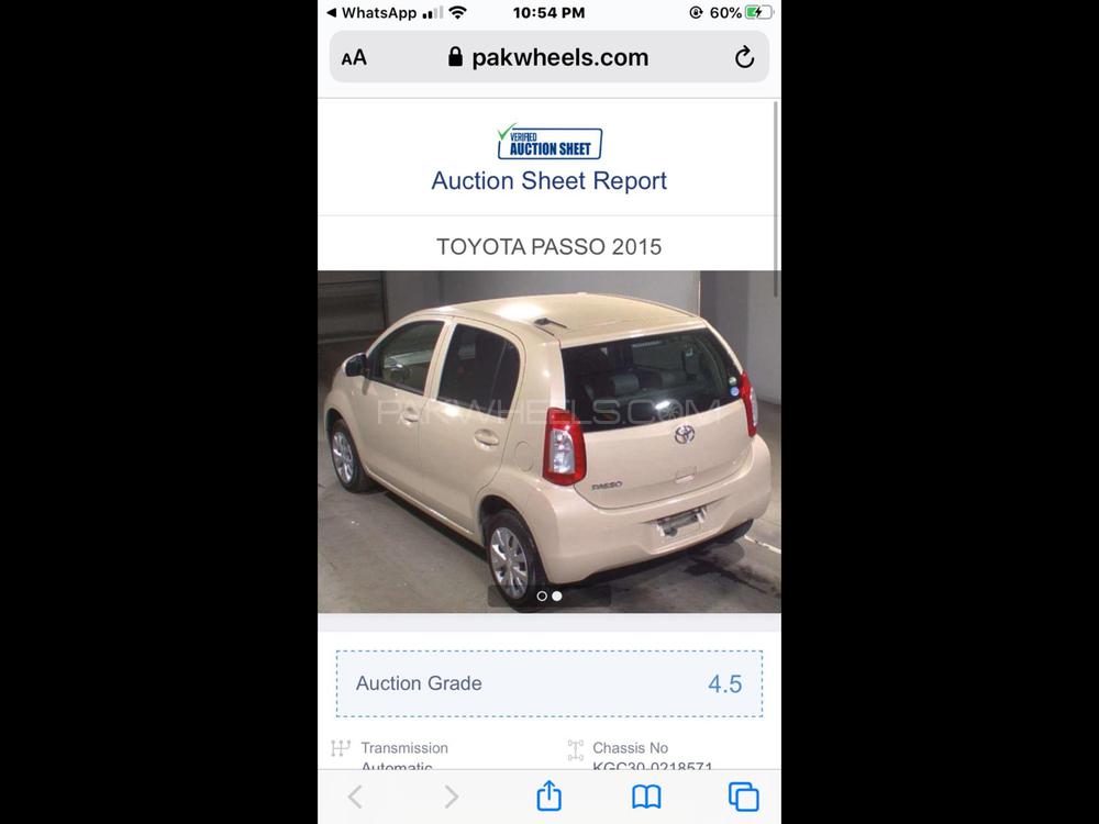 Toyota Passo 2015 for Sale in Rawalpindi Toyota Passo 2015 for Sale in Rawalpindi Image-19