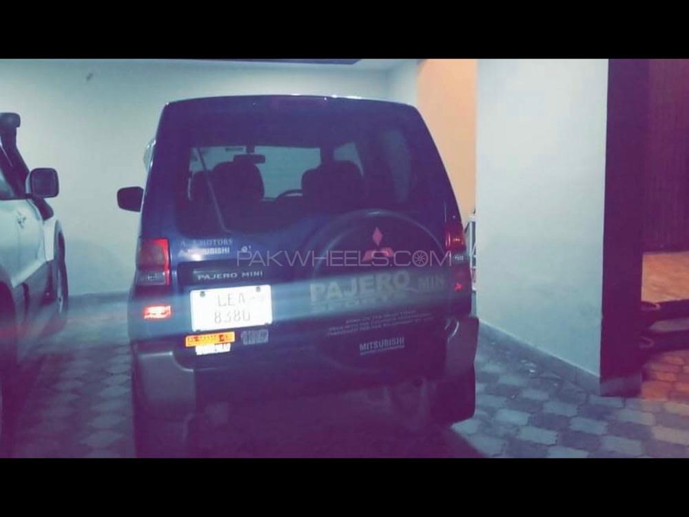 Mitsubishi Pajero Mini 1999 for Sale in Lahore Mitsubishi Pajero Mini 1999 for Sale in Lahore Image-4
