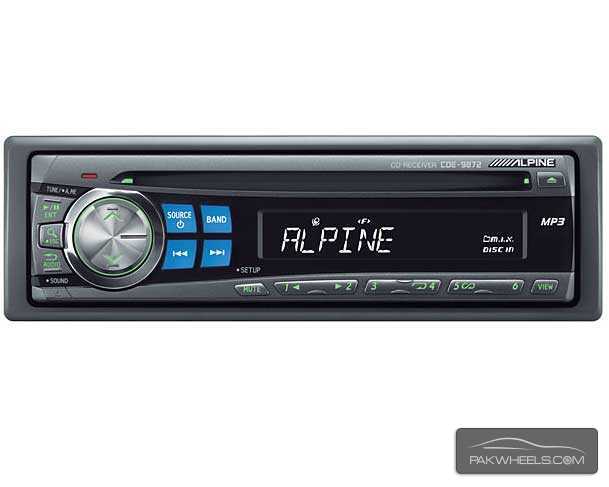 Original Corolla Alpine CD Player Image-1