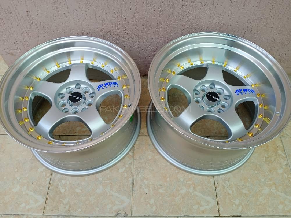 Brand New Work Meister 17 " Alloy Wheels Rims 5 Nut staggere Brand New Work Meister 17 " Alloy Wheels Rims 5 Nut staggere Image-3