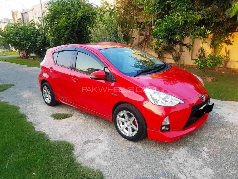 Toyota Aqua 2014 for Sale in Abbottabad Toyota Aqua 2014 for Sale in Abbottabad Image-2