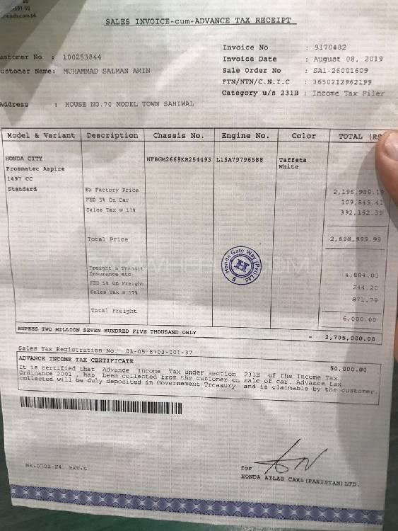 Honda City 2019 for Sale in Lahore Honda City 2019 for Sale in Lahore Image-15