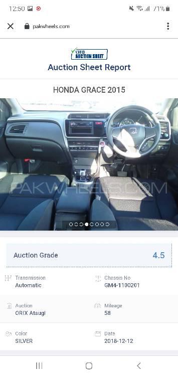 Honda Grace Hybrid 2015 for Sale in Rawalpindi Honda Grace Hybrid 2015 for Sale in Rawalpindi Image-10