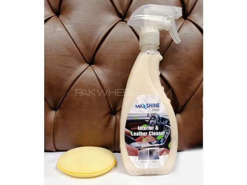 Max Shine Pro Interior And Leather Cleaner Protectant Shiner With Applicator Image-1