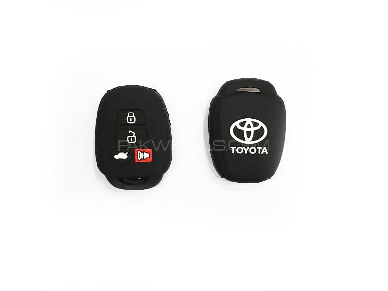 Toyota Corolla 2016-2022 Soft Silicone Key Cover Black