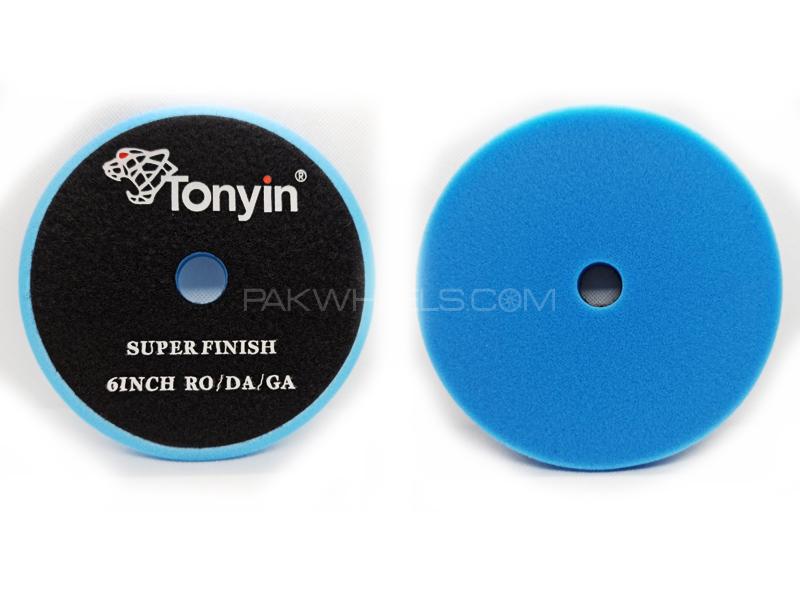 Tonyin Super Finishing Pad Blue 6 Inch Image-1