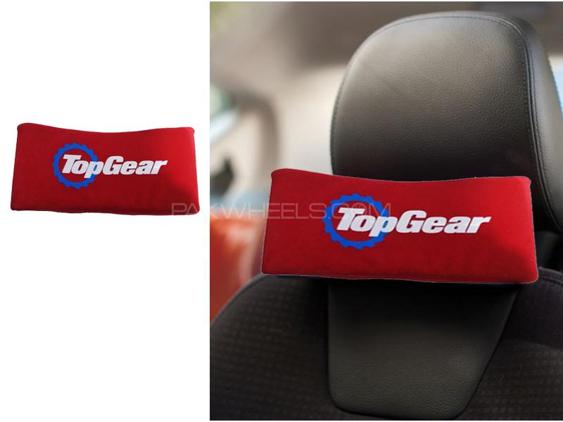 Topgear Style Car Seat Neck Pillow Cushion Image-1