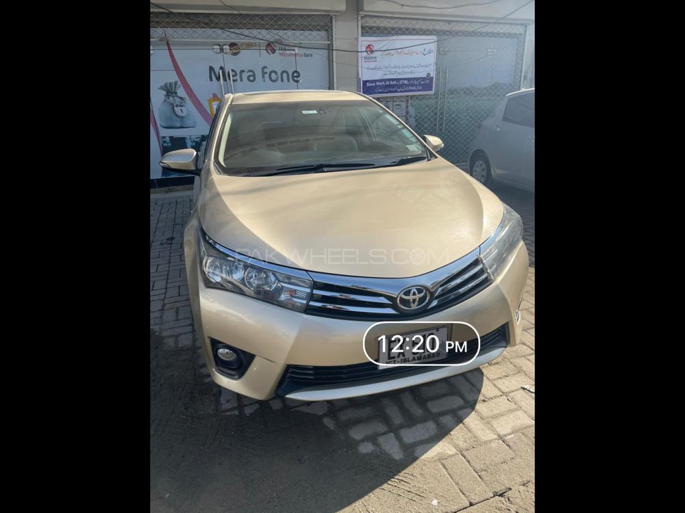 Toyota Corolla 2015 for Sale in Abbottabad Image-1