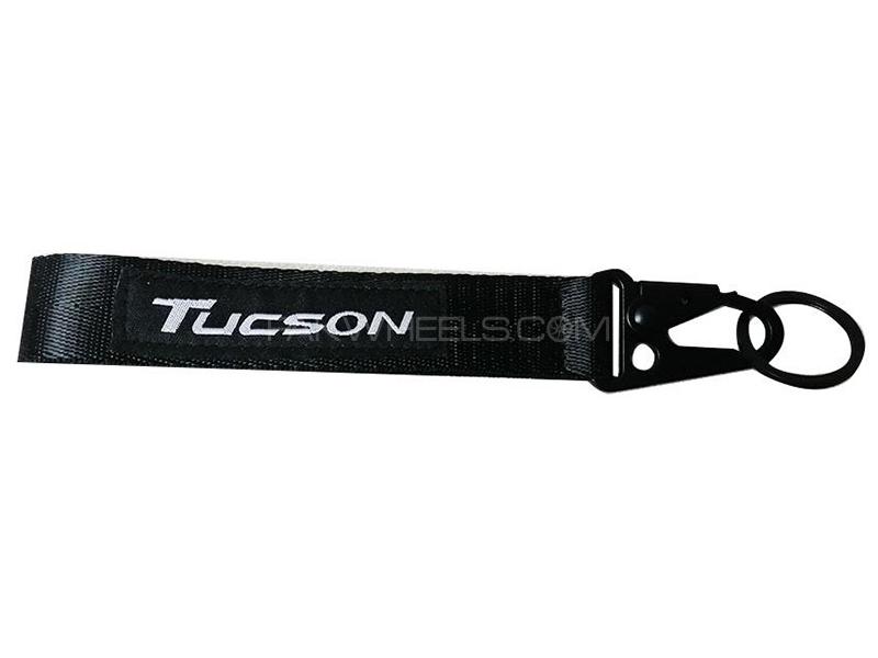 Tucson Riibbon Keychain - Black  for sale in Karachi Image-1