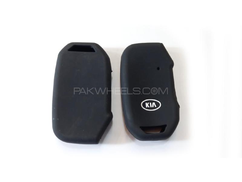 Kia Sportage Alpha Silicone Soft Key Cover for sale in Lahore Image-1