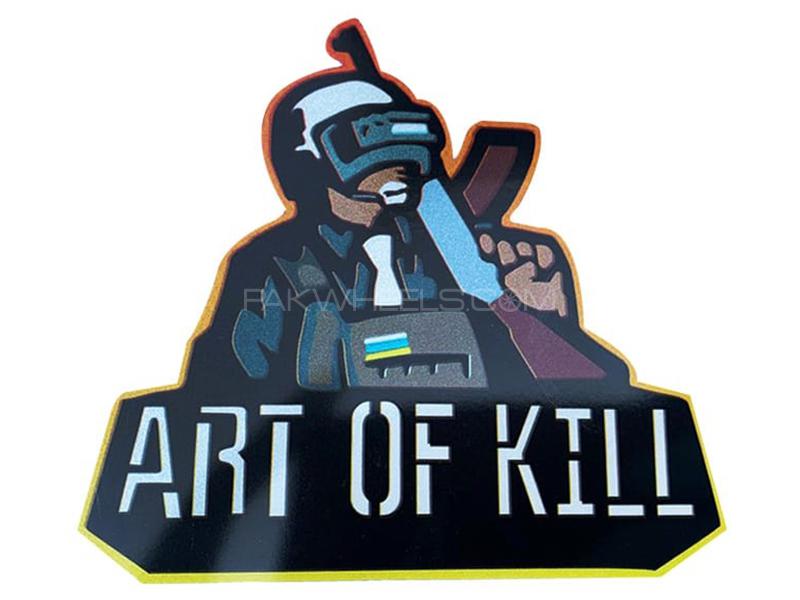 Art Of Kill Car Vinyl Sticker  for sale in Karachi Image-1