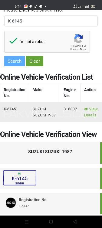 سوزوکی ایف ایکس 1987 for Sale in کراچی سوزوکی ایف ایکس 1987 for Sale in کراچی Image-3